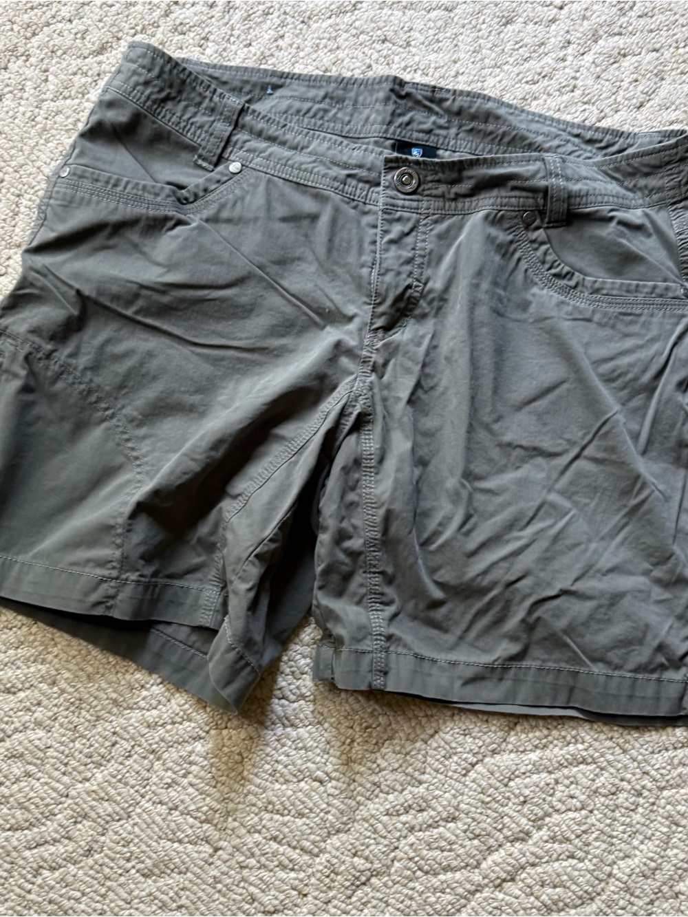 Kuhl Women's Green Hiking Shorts sz 14